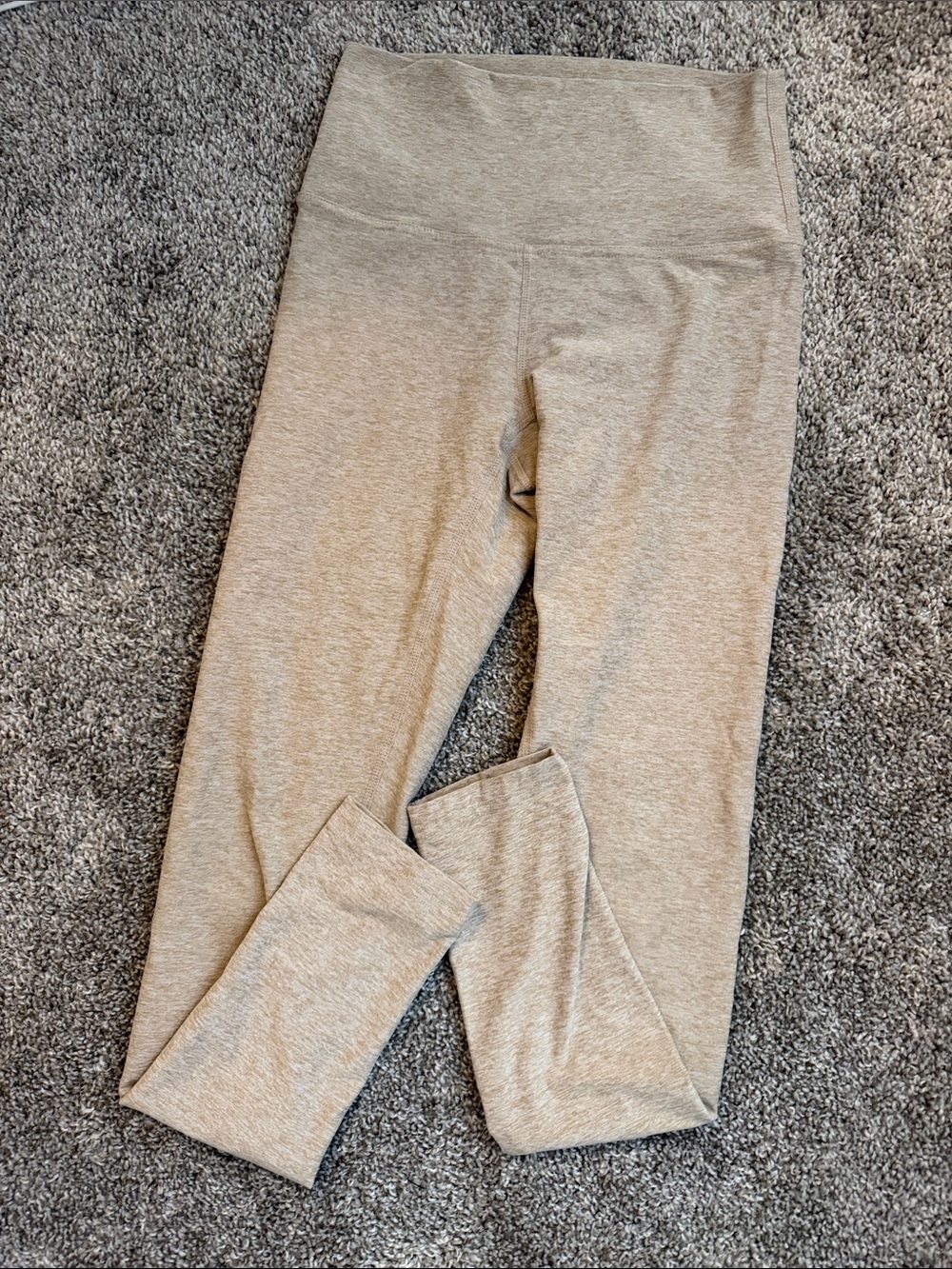 Zella cream/tan leggings